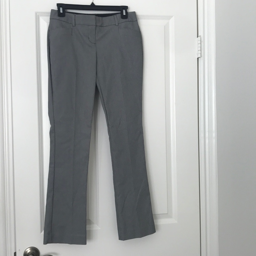 Express Columnist Pant black and white twill